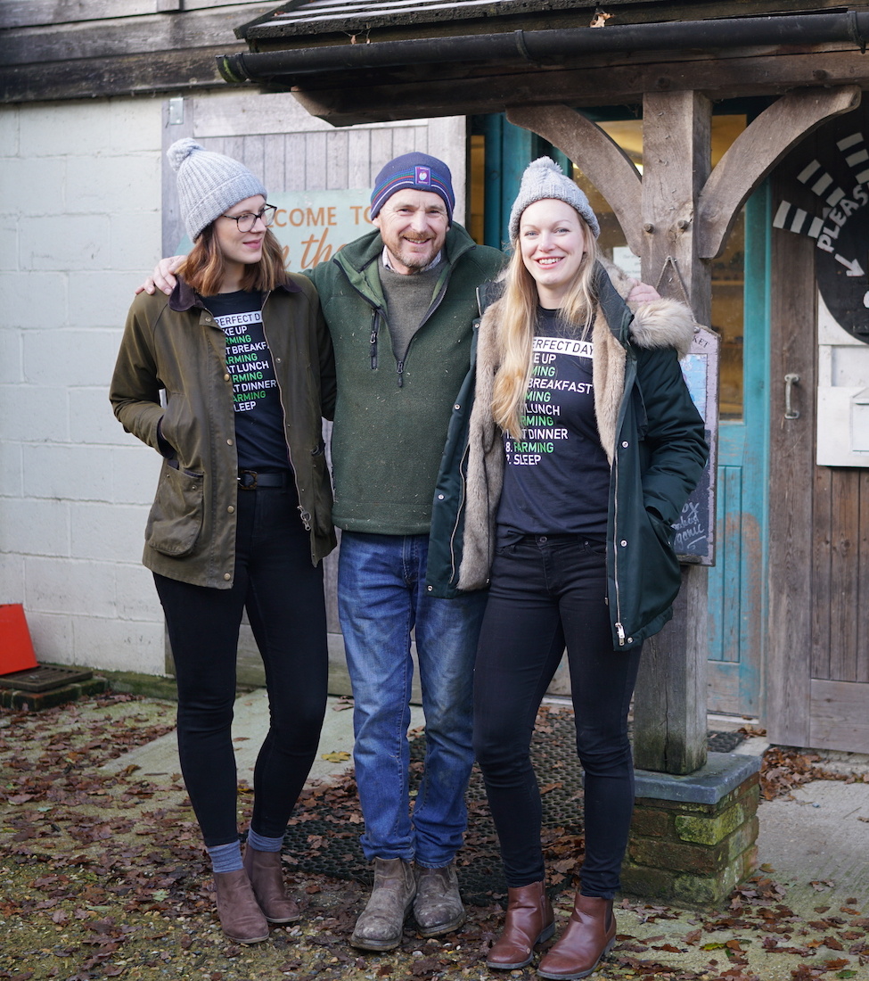 Will and his two daughters